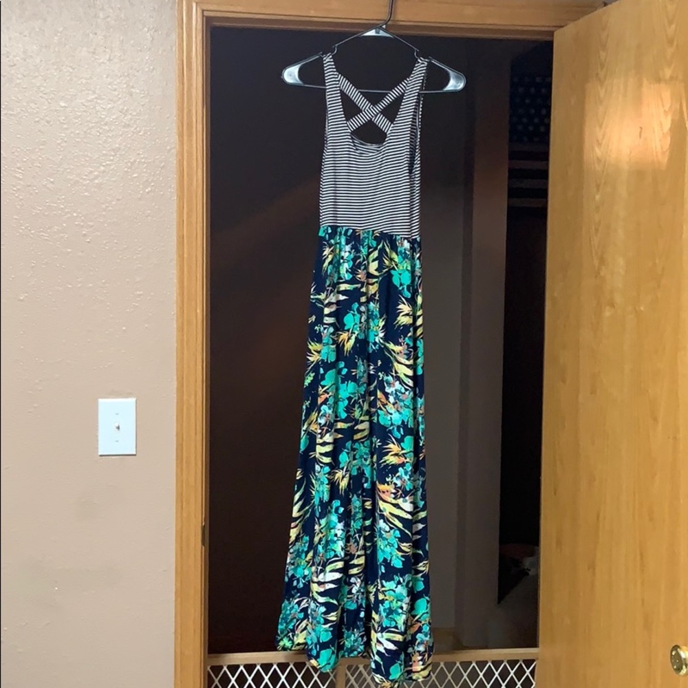 Floral maxi dress